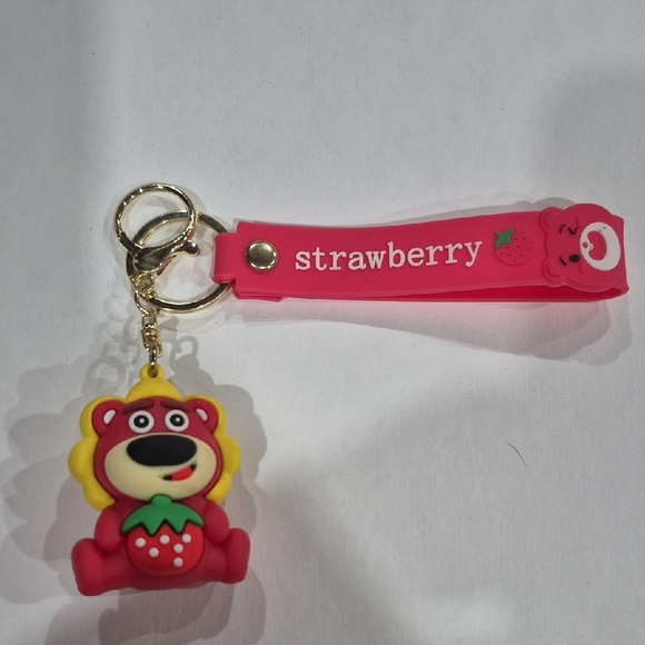 Toy Story Strawberry Lotso, Keychain - Picture 1 of 5